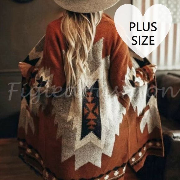 Shop_Fig Sweaters - LAST FEW! Plus Size Cardigan Sweater